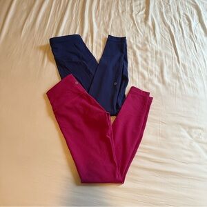 NWOT Lot Of 2 Lululemon Leggings, Size 4, Wunder Train, Swift Speed